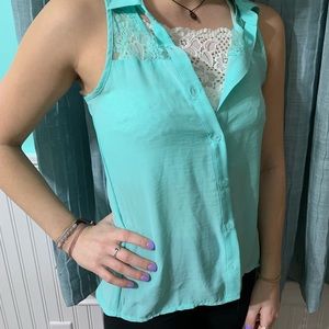 Button up summer blouse